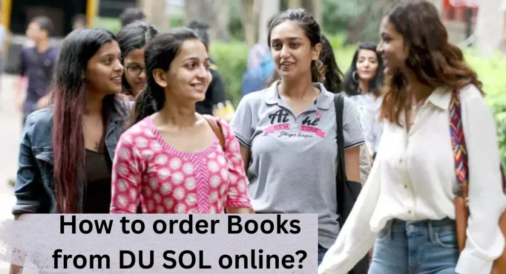 How to order Books from DU SOL online?