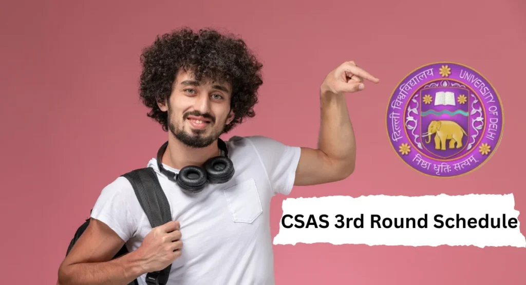 CSAS 3rd Round Schedule